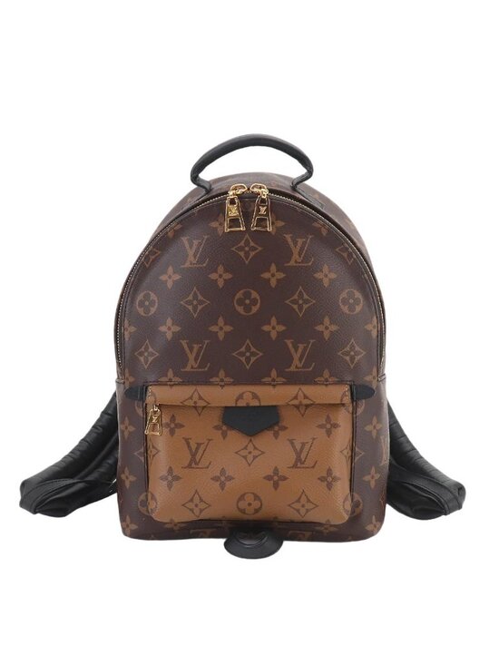 Louis Vuitton Monogram Reverse Palm Springs Backpack PM Brown main image 5
